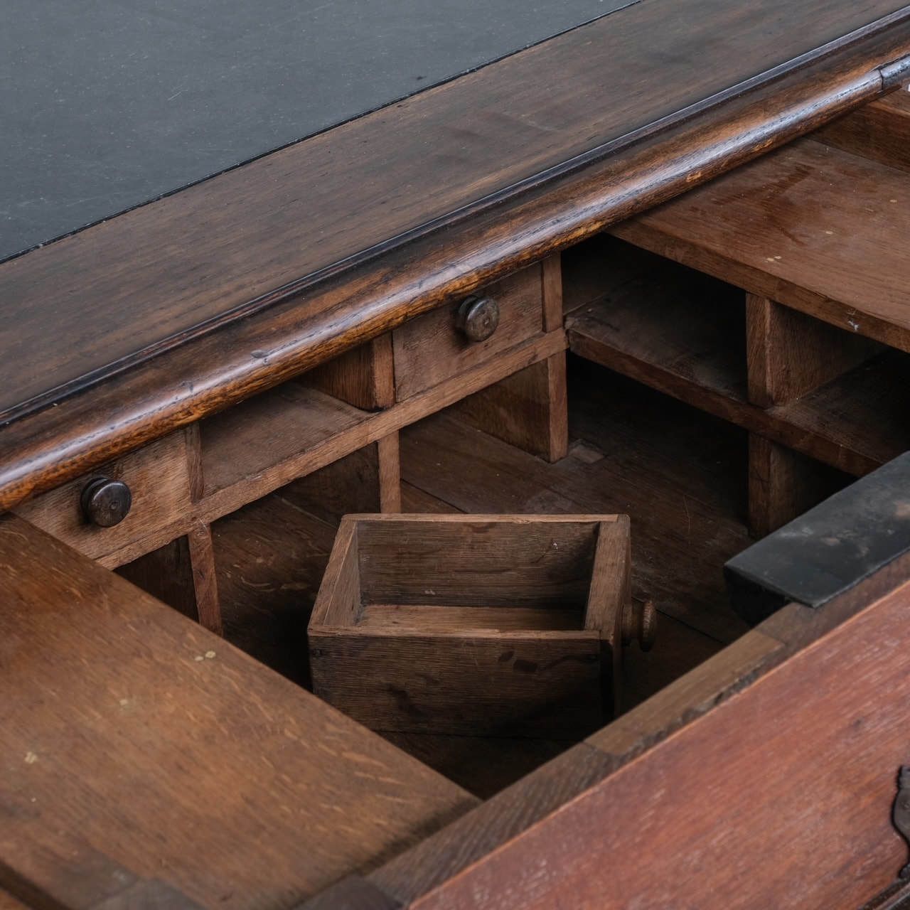 Antique Italian Money Changers Desk With Hidden Storage photo for sale