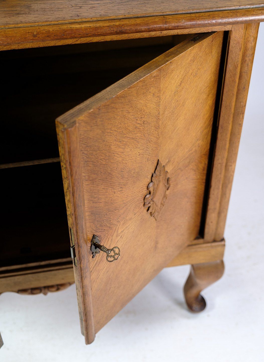 Small Sideboard Made In Oak From 1930s photo Furniture
