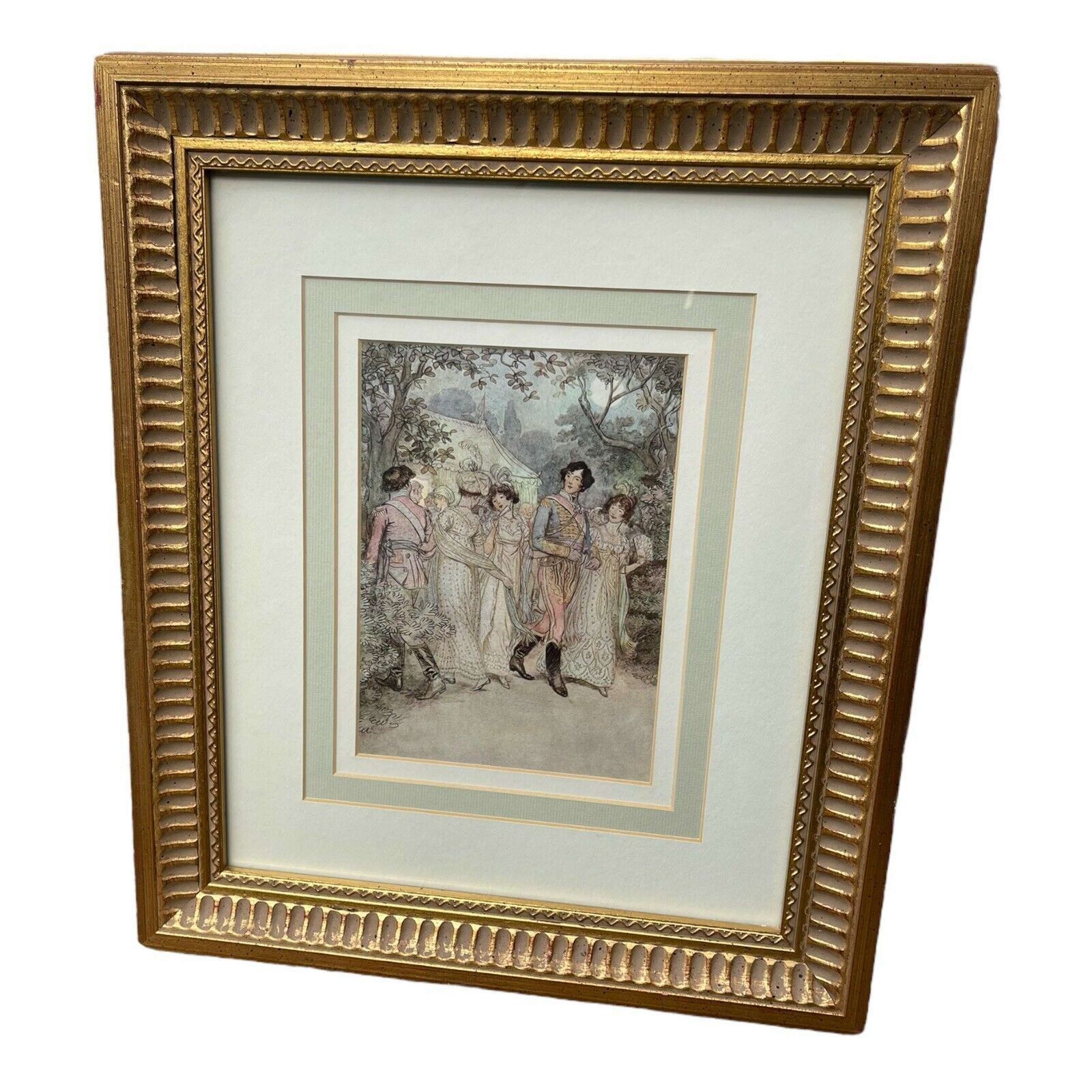 First Edition Print 1901 J M Barrie Quality Street By Hugh Thompson. photo Art