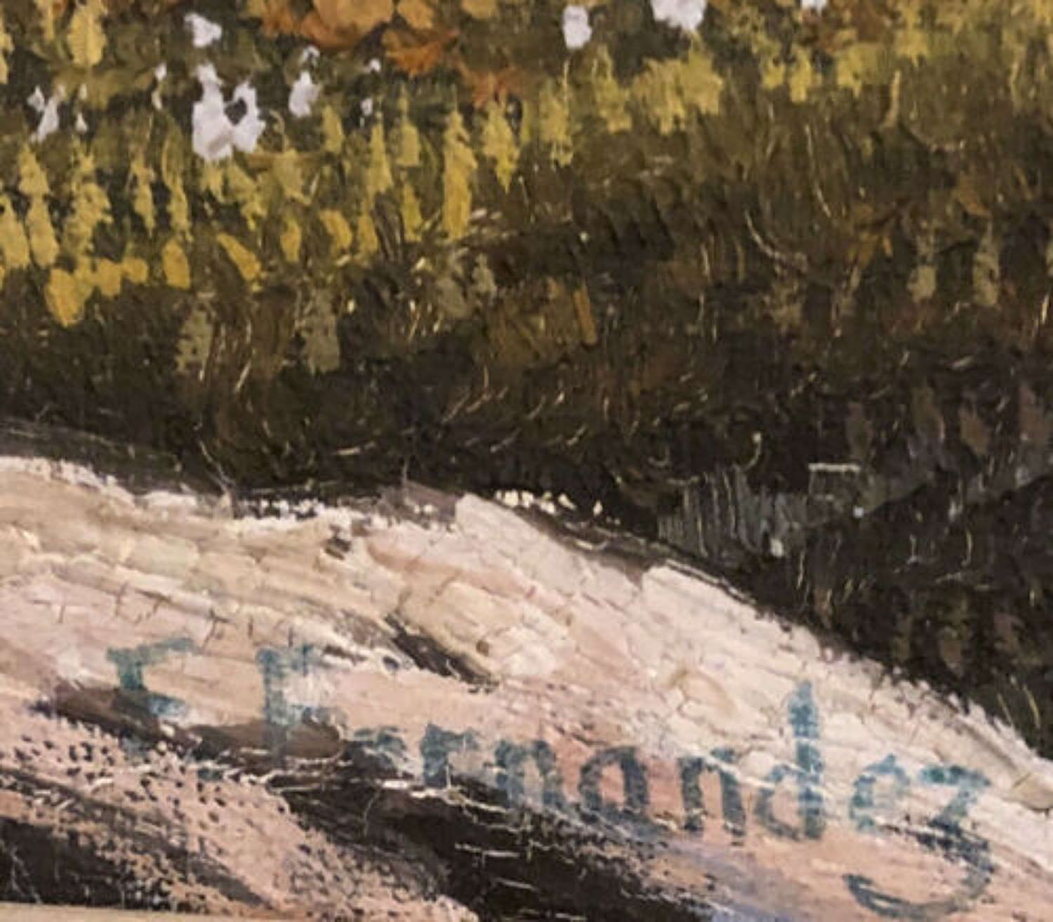 Felix Fernandez Torrado Oil On Canvas. photo buy