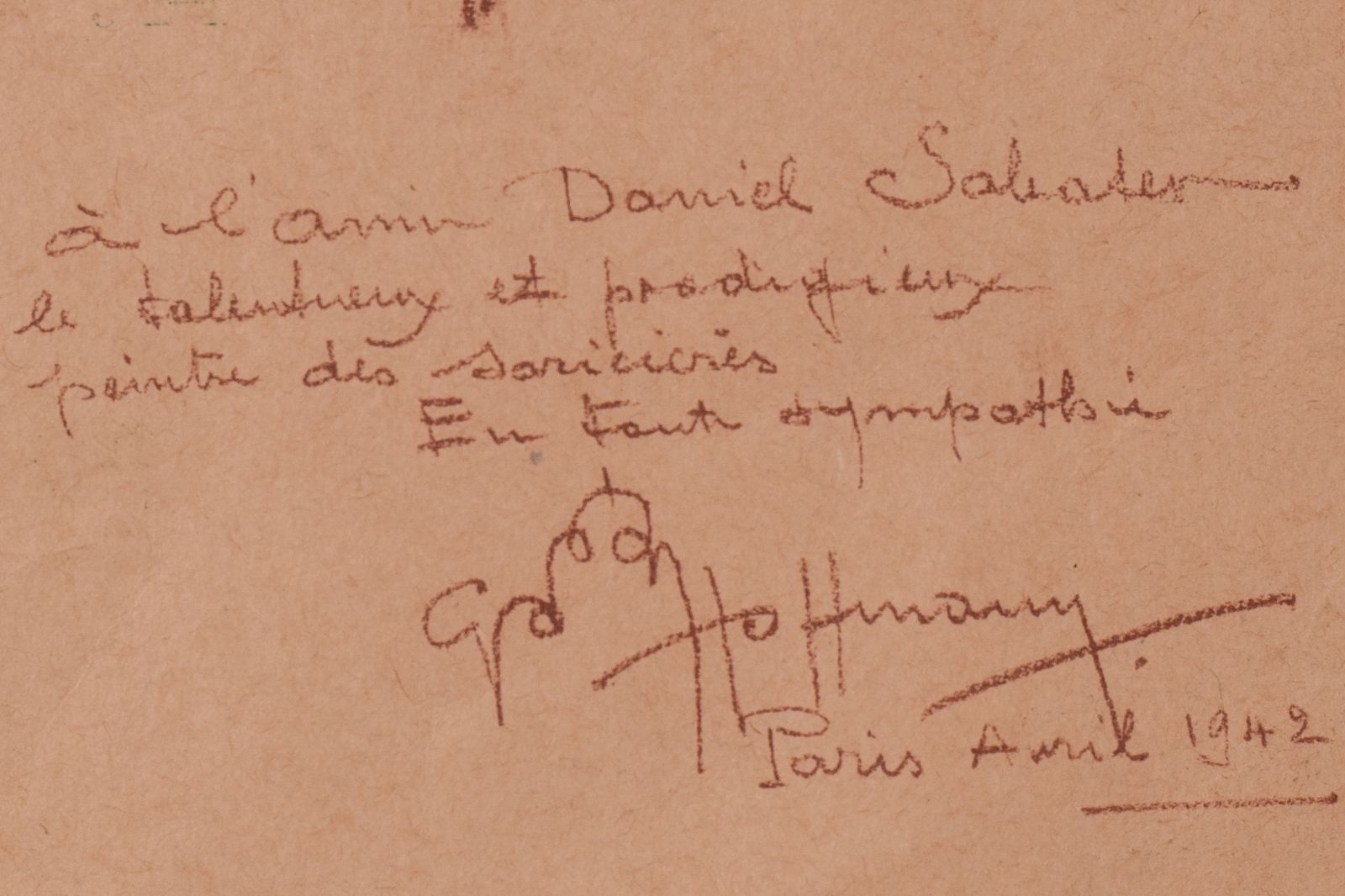 Daniel Sabater Portret, Jaren 1940 photo vinterior
