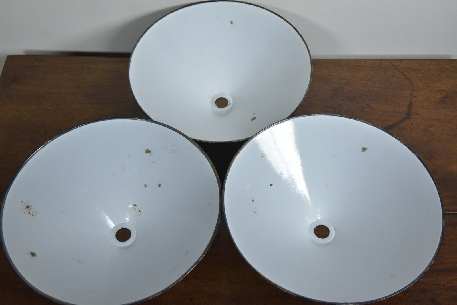325.0 Large Enamelled Coolie Shades 2 photo