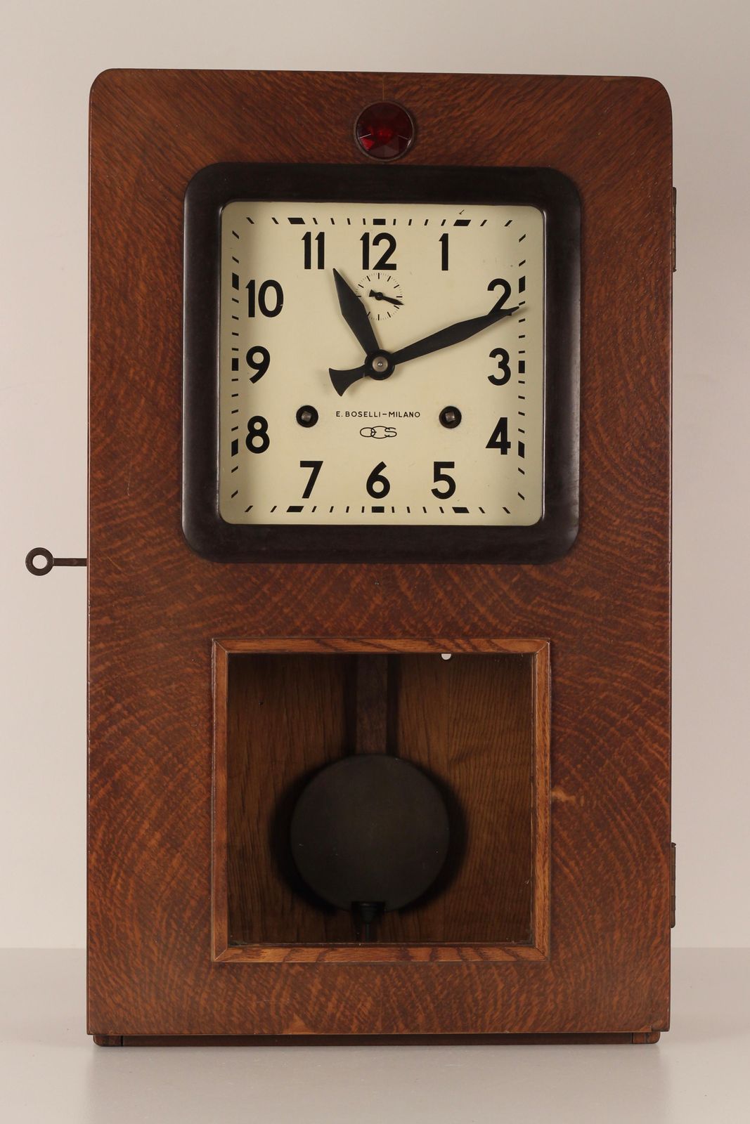 1920’s Bakelite Italian Railway Station Wall Clock From The Italian Riviera photo furniture