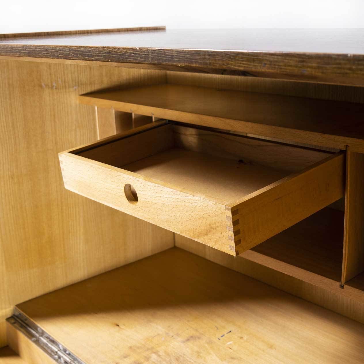 1960’s Large Mid Century Desk  Cabinet – Up Zavody photo vinterior