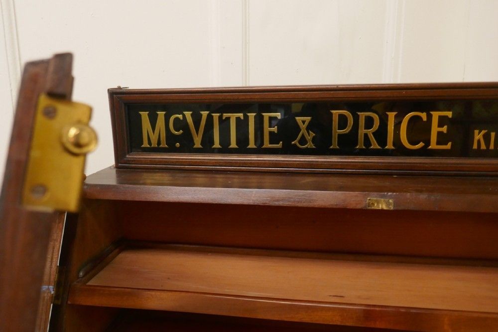 photo furniture Mcvitie & Price Counter Top Cake Shop Display Cabinet