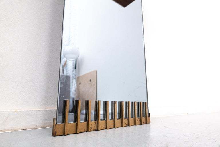 Mid Century Modern Mirror By Ettore Sottsass For Santambrogio & De Berti photo 28760.0