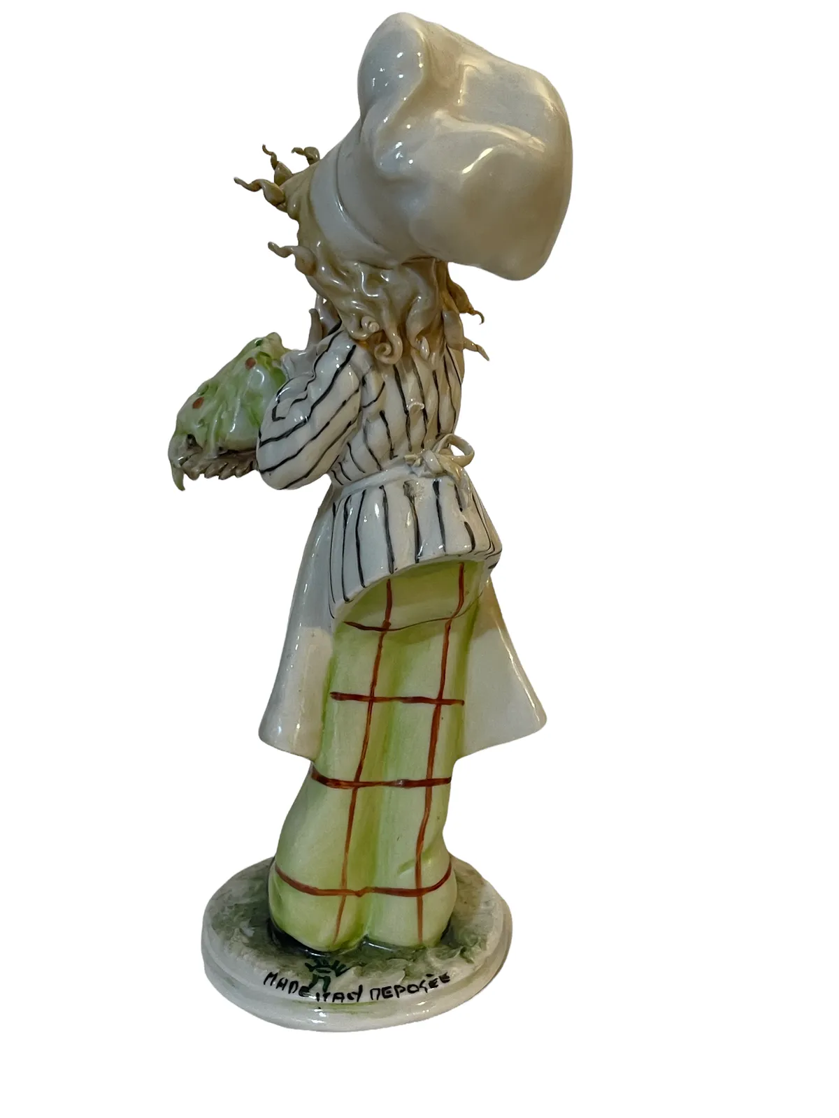 Capodimonte Figurine, 20th Century, Decorated And Signed Figure, Ghiottone photo furniture