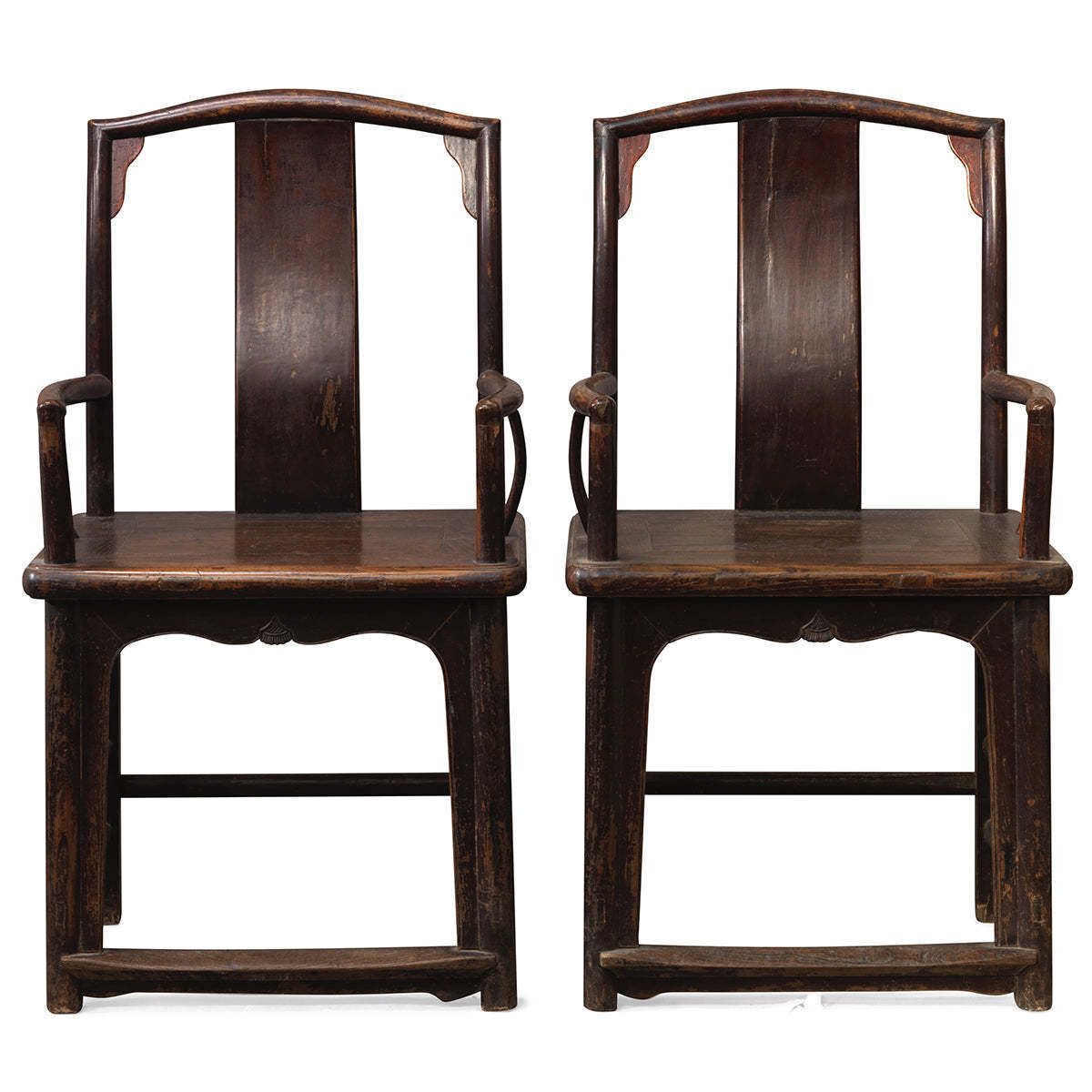 Pair Of Round Backed Southern Official Chairs photo furniture