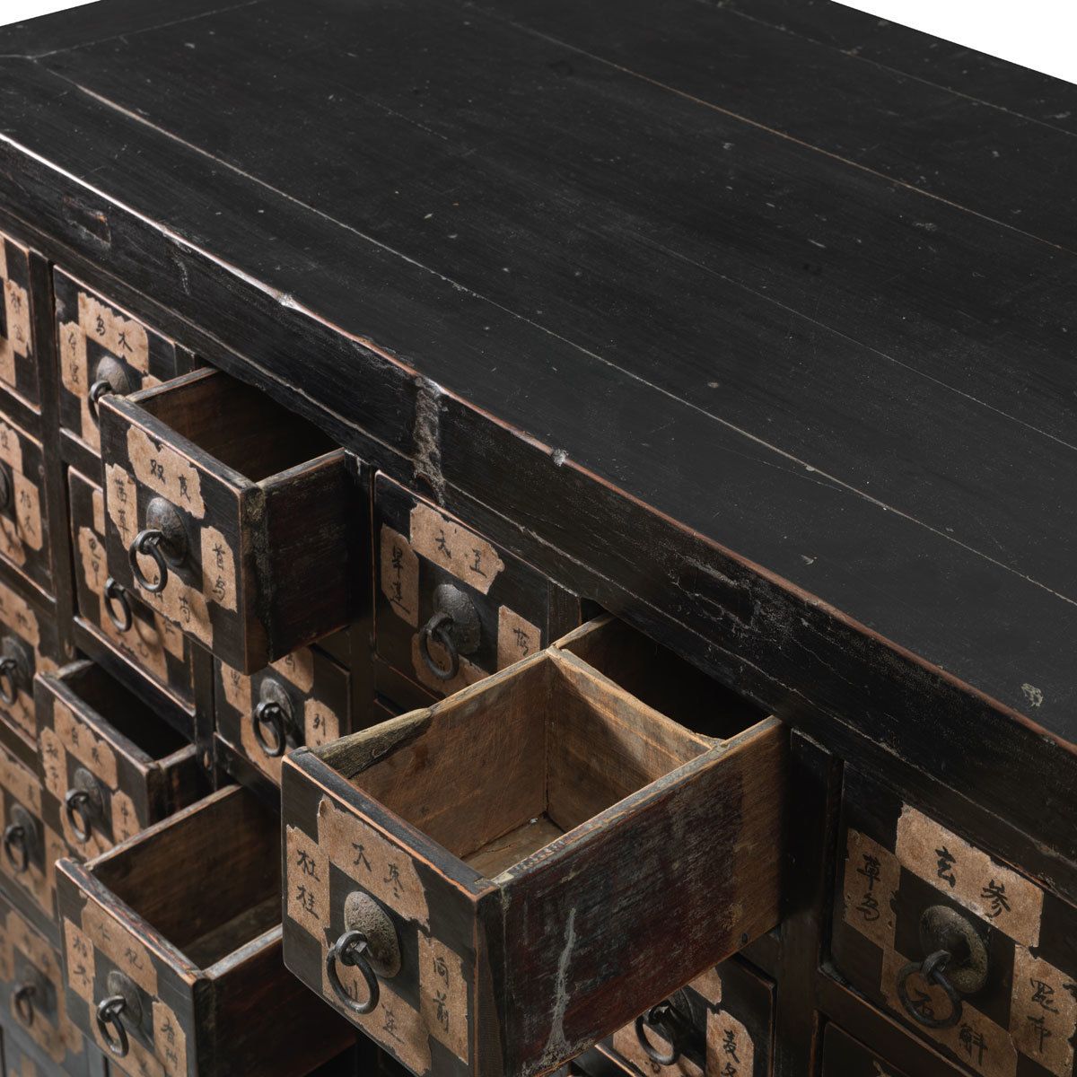 Antique Chinese Medicine Chest photo vinterior