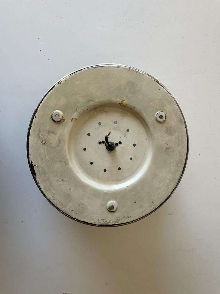 photo for sale Italian Industrial Type Green Glass Flush Mount Light, 1960s, Italy