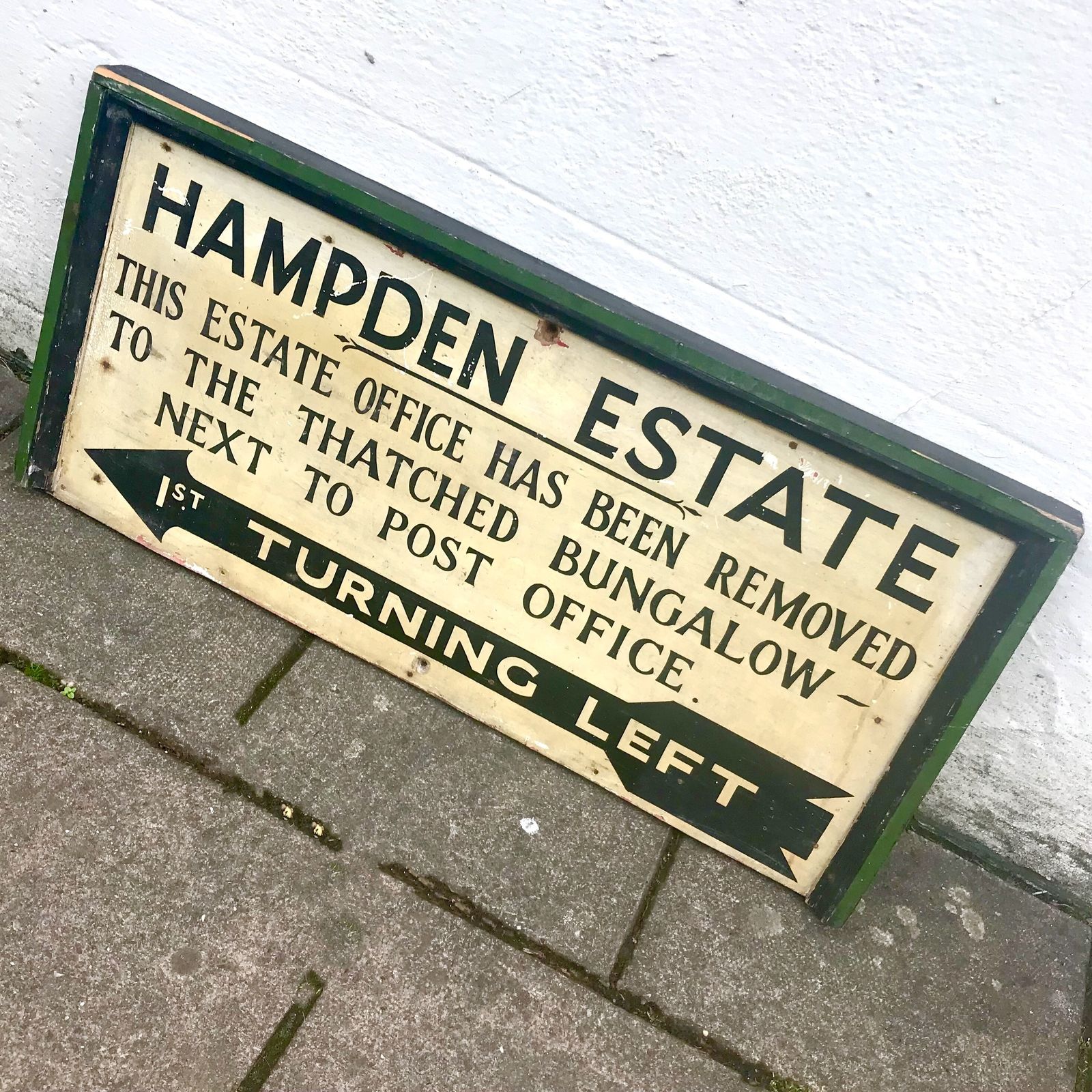 C. 1930’s Hand Painted/ Signwritten Country House Sign