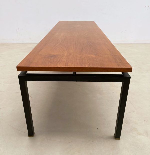 Mid Century Modern Rectangular Wooden Coffee Table By Pastoe photo for sale