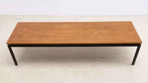 Mid Century Modern Rectangular Wooden Coffee Table By Pastoe photo buy