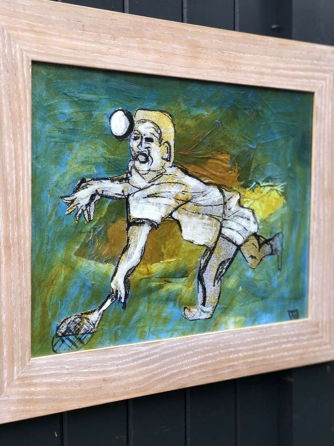 Anyone For Tennis ? Mixed Media Painting By Wendy Jester photo furniture