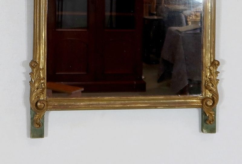 photo furniture Rocaille Mirror In Golden Wood, Louis XV – 1900