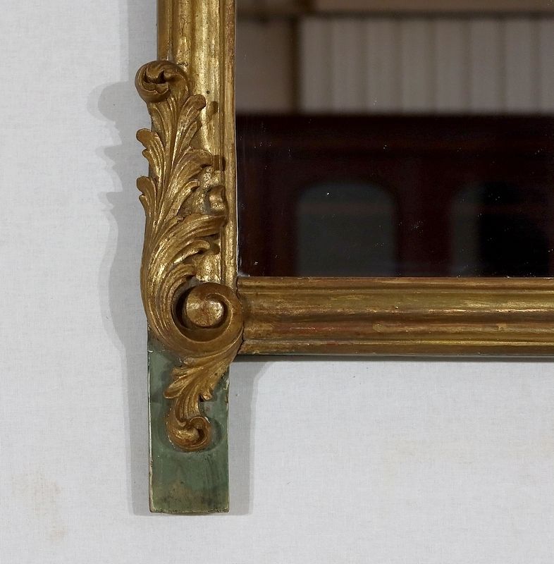 photo for sale Rocaille Mirror In Golden Wood, Louis XV – 1900