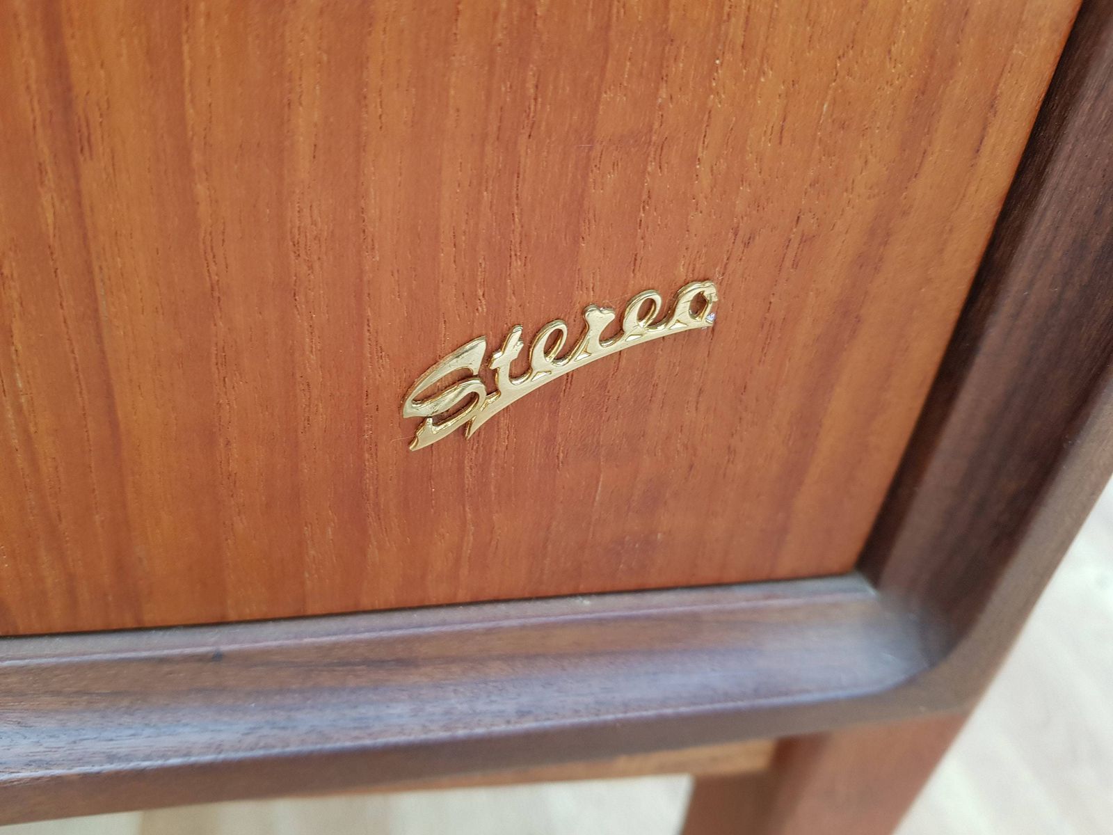Vintage Deens Televisie  En Grammofoonmeubel, Radio, Eltra Bella Vista, Jaren 1960, Teakhout. photo furniture