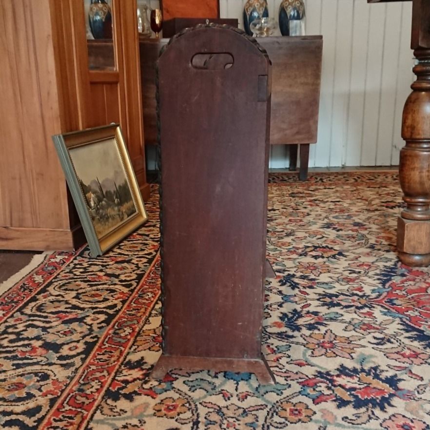 Pretty Carved Wooden Umbrella And Cane Stand photo 85.0