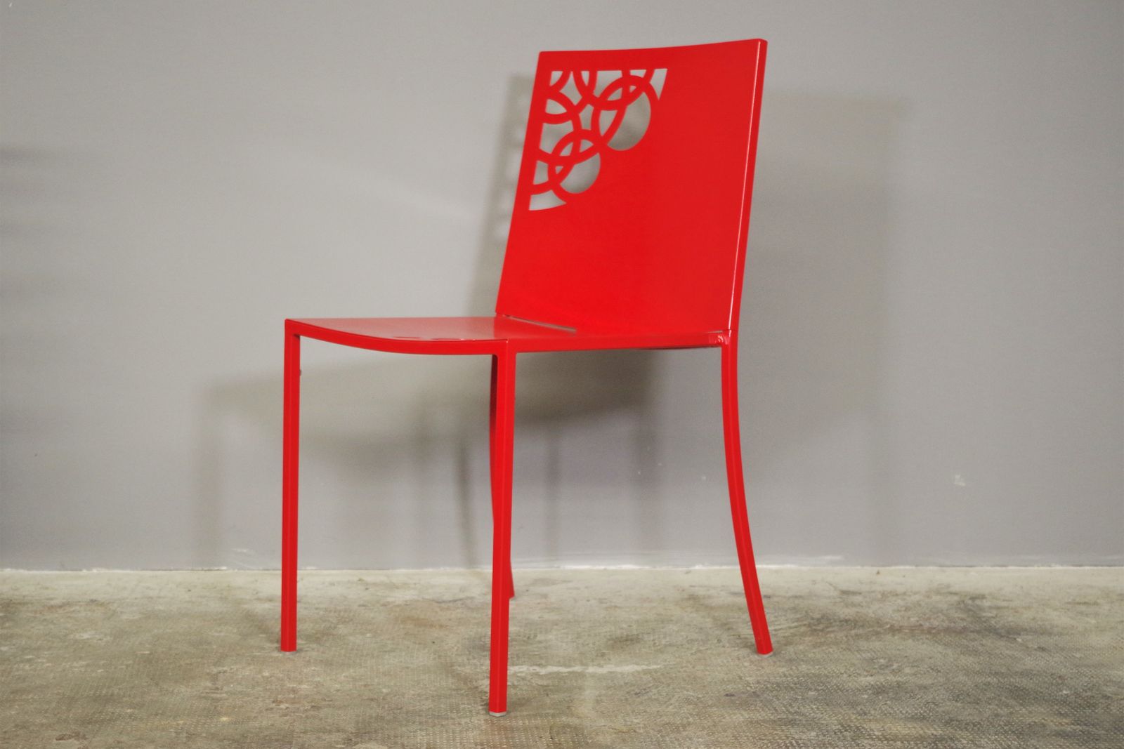 1030.0 Set Of Six Papeete Iron Chairs photo