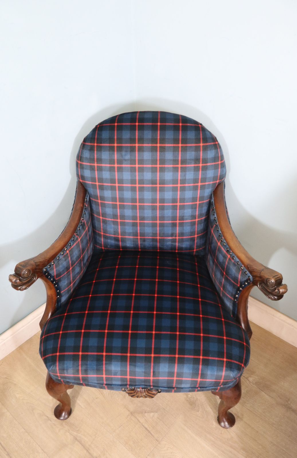 A Lovely Early 20th Century Armchair In The Georgian Style. photo 695.0