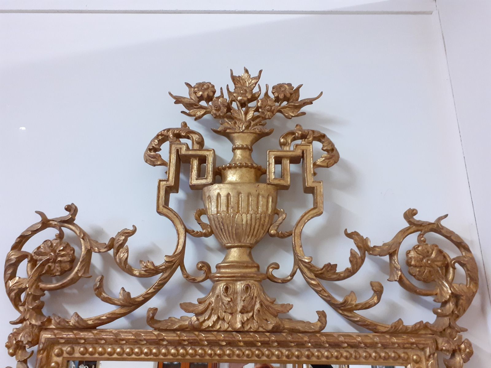 Baroque Style Mirror Of High Florentine Craftsmanship photo Home Decor