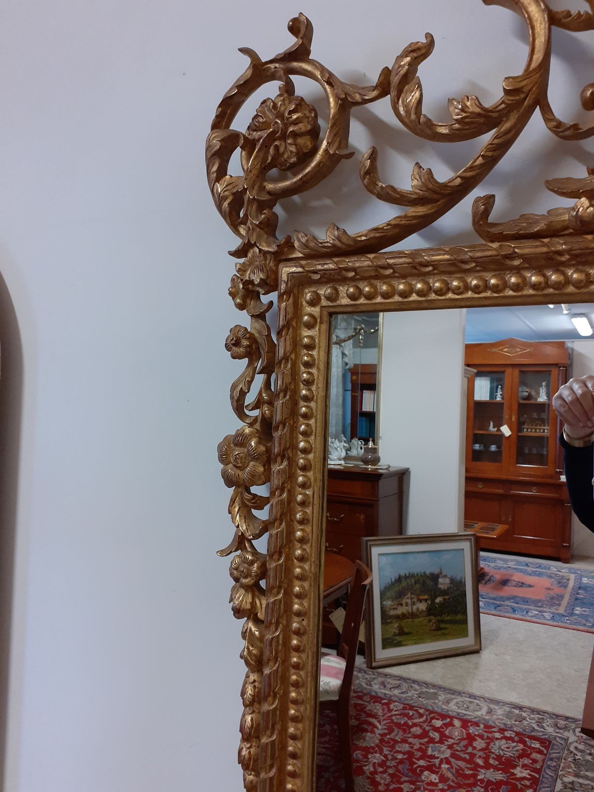 Baroque Style Mirror Of High Florentine Craftsmanship photo 5952.0
