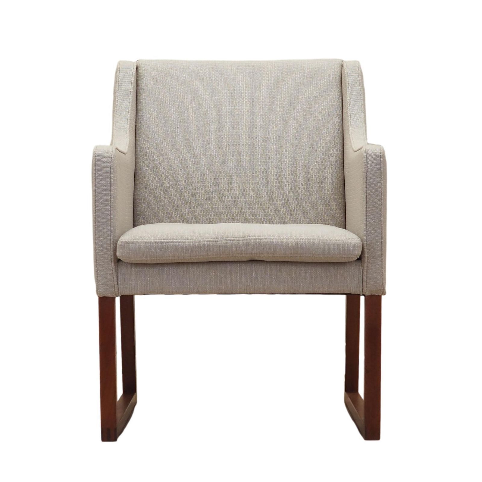 Teak Armchair Danish Design 1970s Designer Borge Mogensen Production Fredericia Furniture