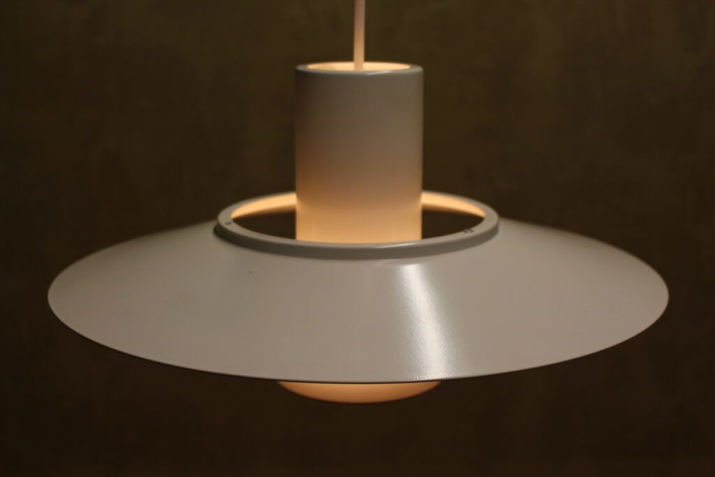 Fog And Morup White Falcon Pendant Lamp By Andreas Hansen photo Lighting