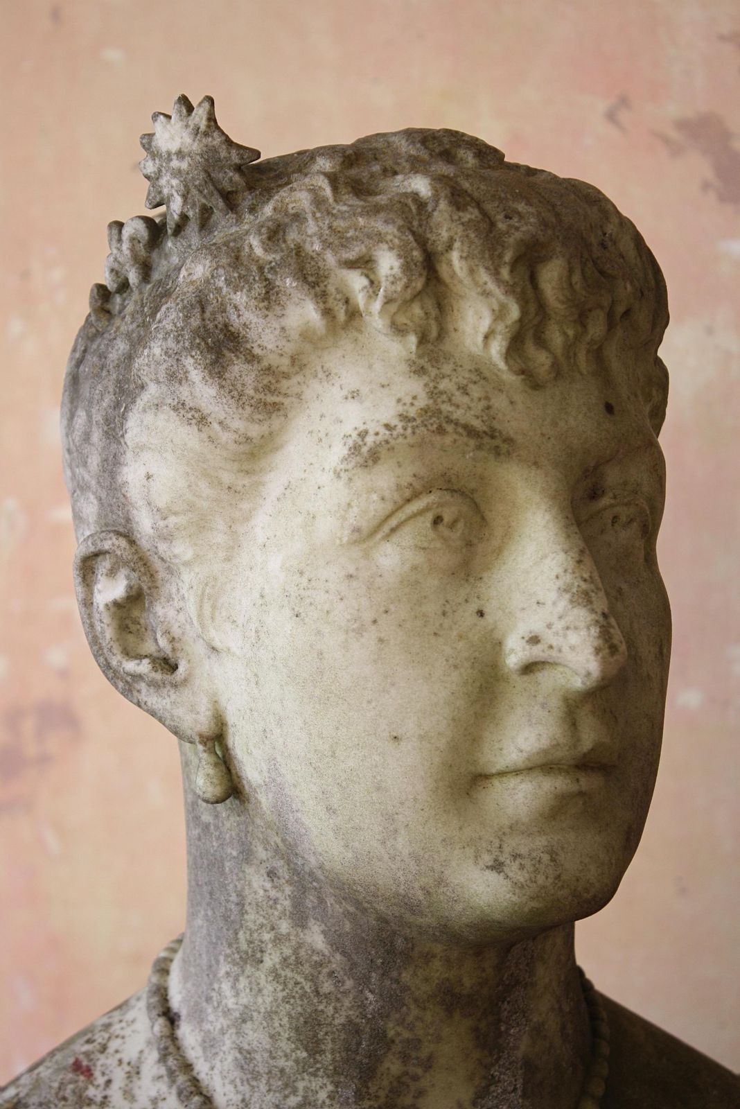 photo buy 19th Century Philanthropist Annie, Lady Jerningham Large Marble Bust W.R.Ingram