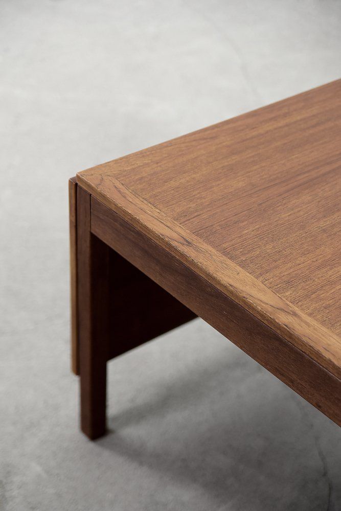 Modern Danish Teak Coffee Table Model 5362 By Børge Mogensen For Fredericia Stolefabrik 1960s photo furniture