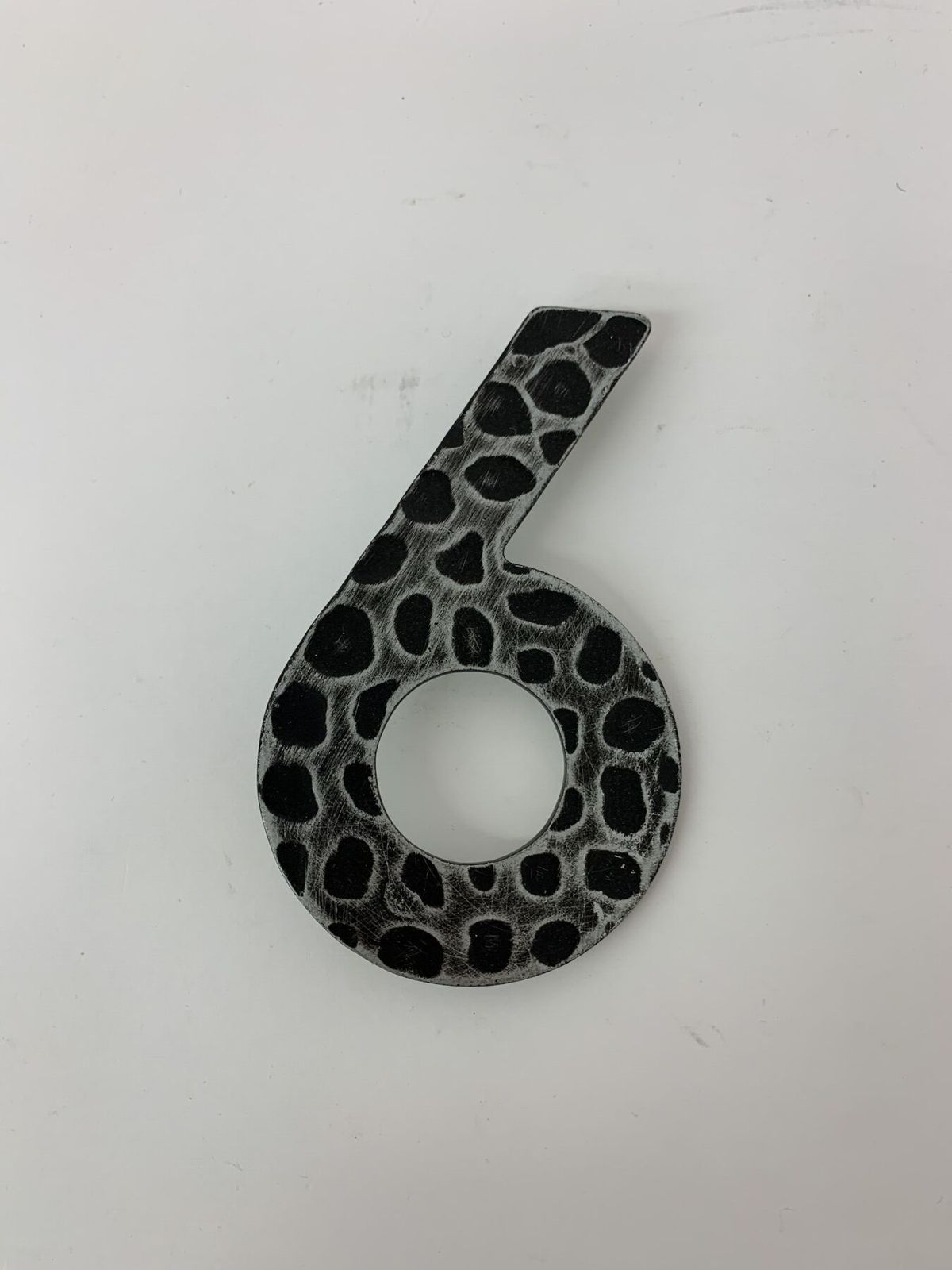Brutalist Door Numbers Letters 1970’s photo for sale
