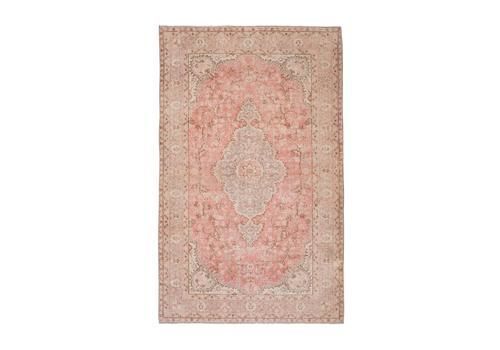 Vintage Floral Woolen Sparta Rug 6' X 8'9"