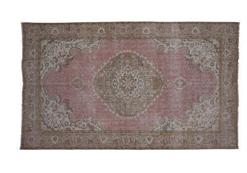 photo furniture Vintage Turkish Oushak Rug, 1970s