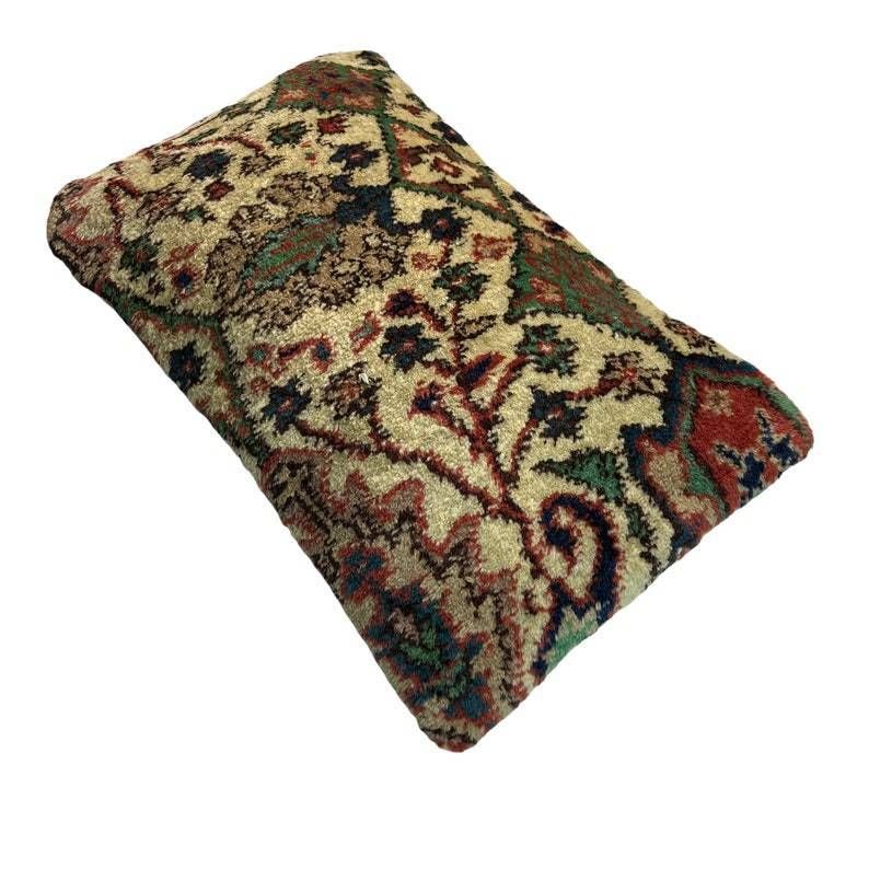 Vintage Hand Made 30 X 50 Cm Decorative Rug Pillow Large Turkish Rug Cushion Cover photo 59.0
