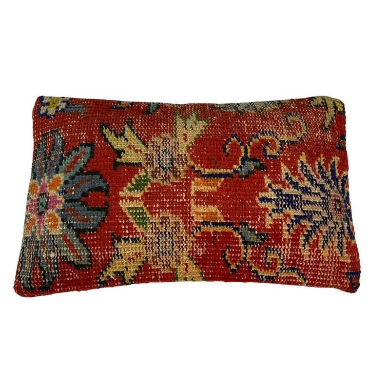 Vintage Hand Made  30 X 50 Cm Decorative Rug Large Turkish Cushion Pillow Cover photo buy