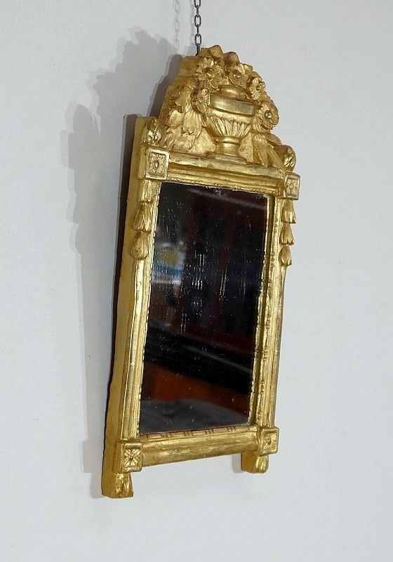Mirror In Gilded Wood, Louis XVI Style? Early 20th Century photo furniture
