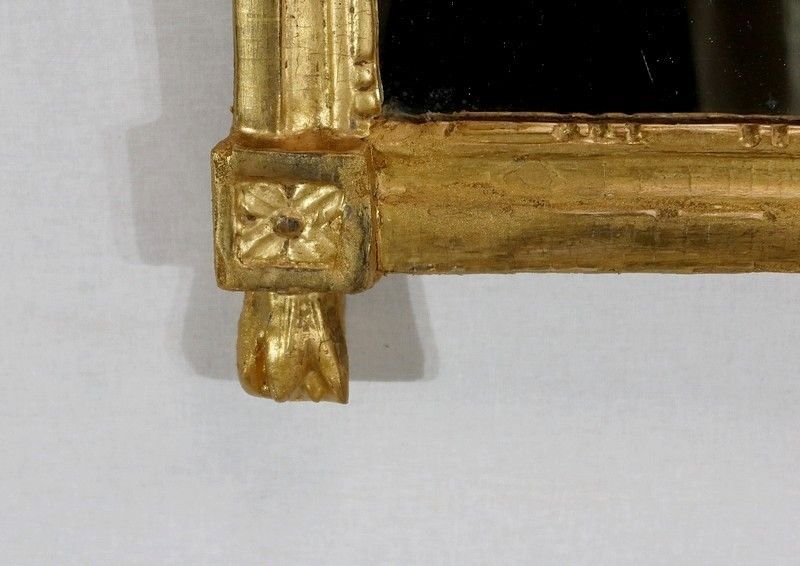 photo furniture Mirror In Gilded Wood, Louis XVI Style? Early 20th Century