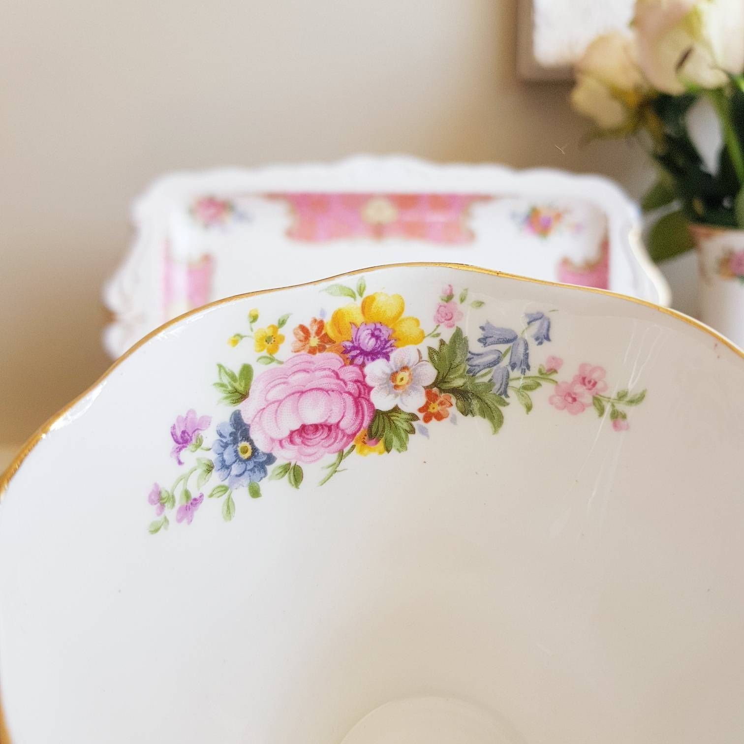 Original Vintage Royal Albert Lady Carlyle, Bone China, Made In England, Gift Idea photo 262.0