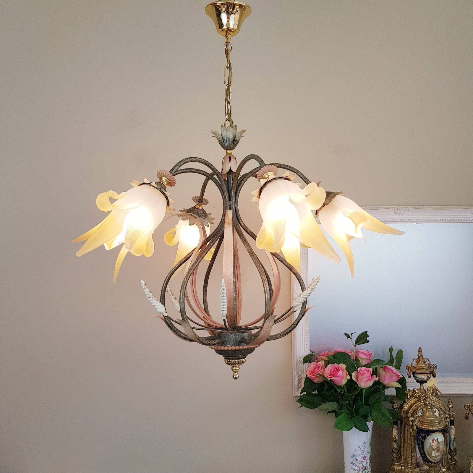 Renzo Del Ventisette Verlichtingsset – Woonkamer, Kroonluchters, Made In Italy