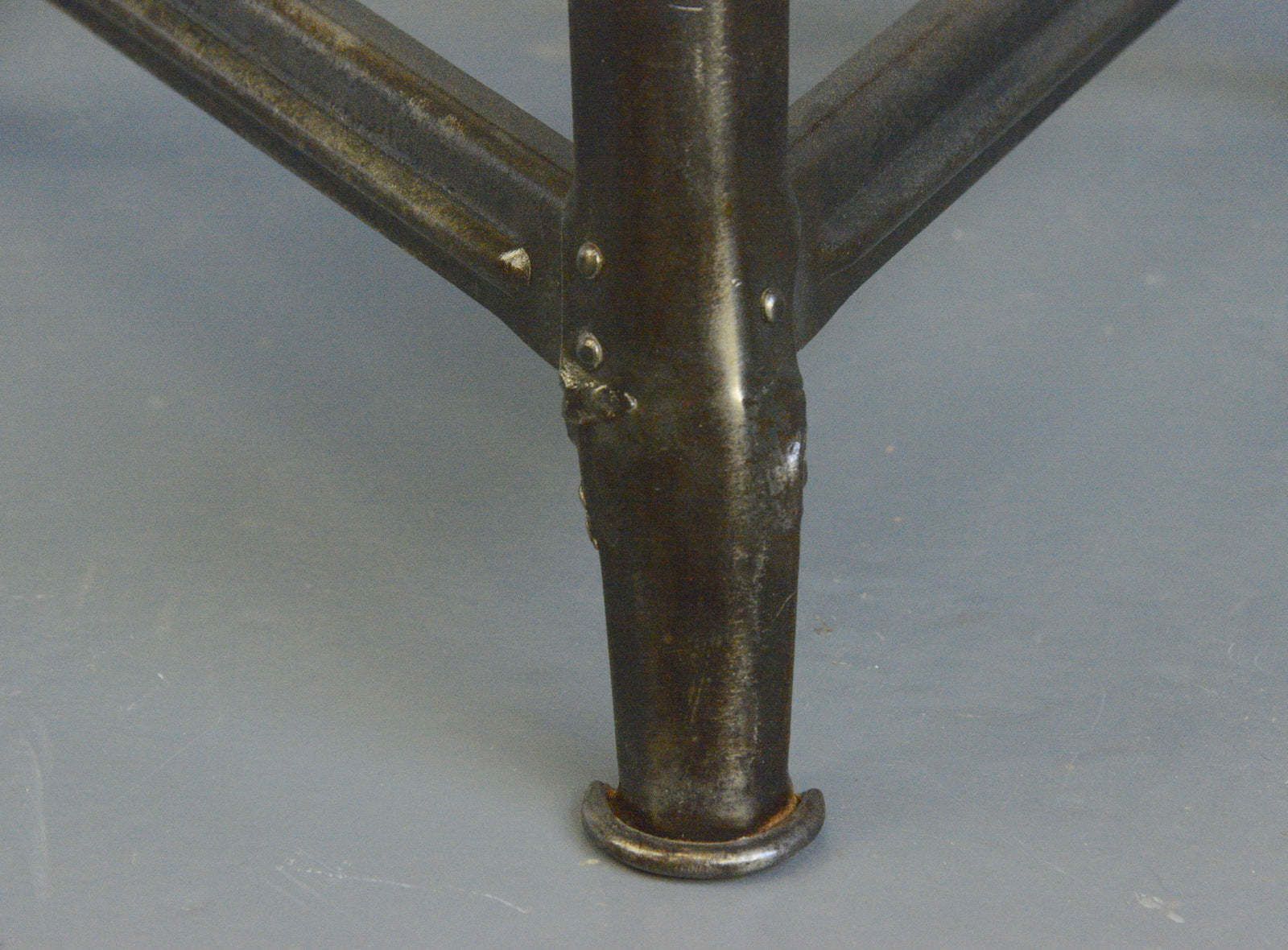 Furniture Industrial Factory Chair By Rowac Circa 1920s photo