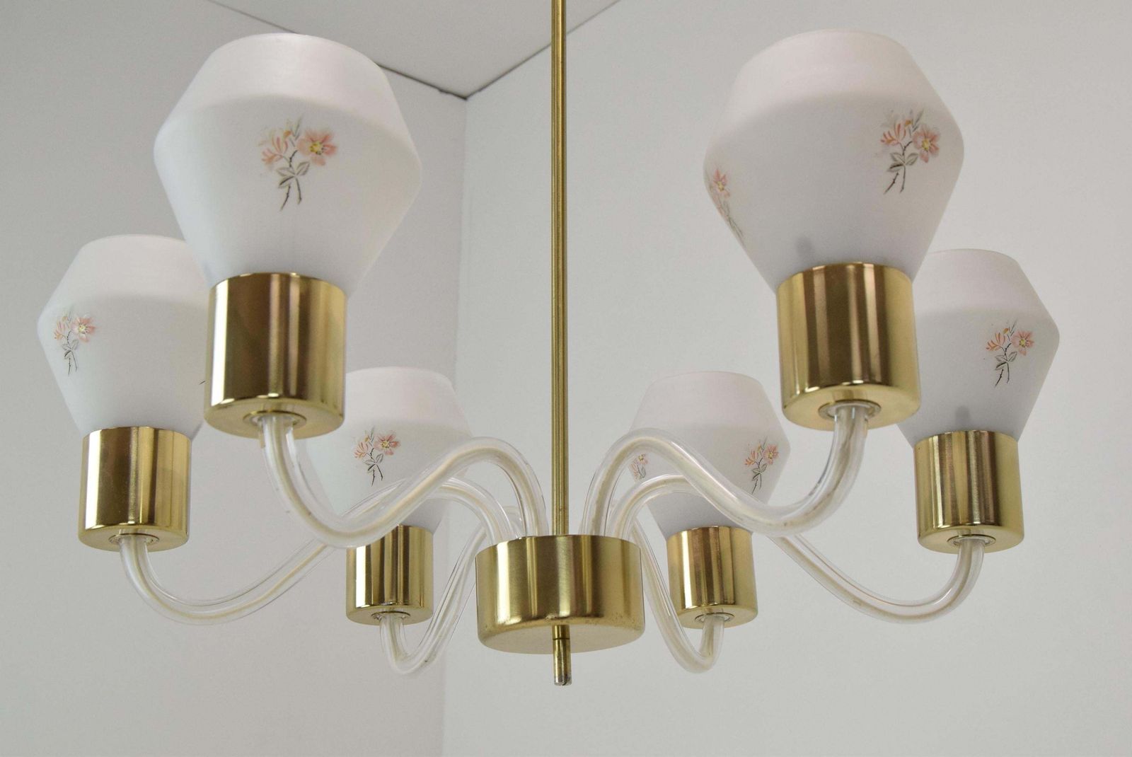 Mid Century Chandelier/Kamenicky Senov, 1960´S photo vinterior