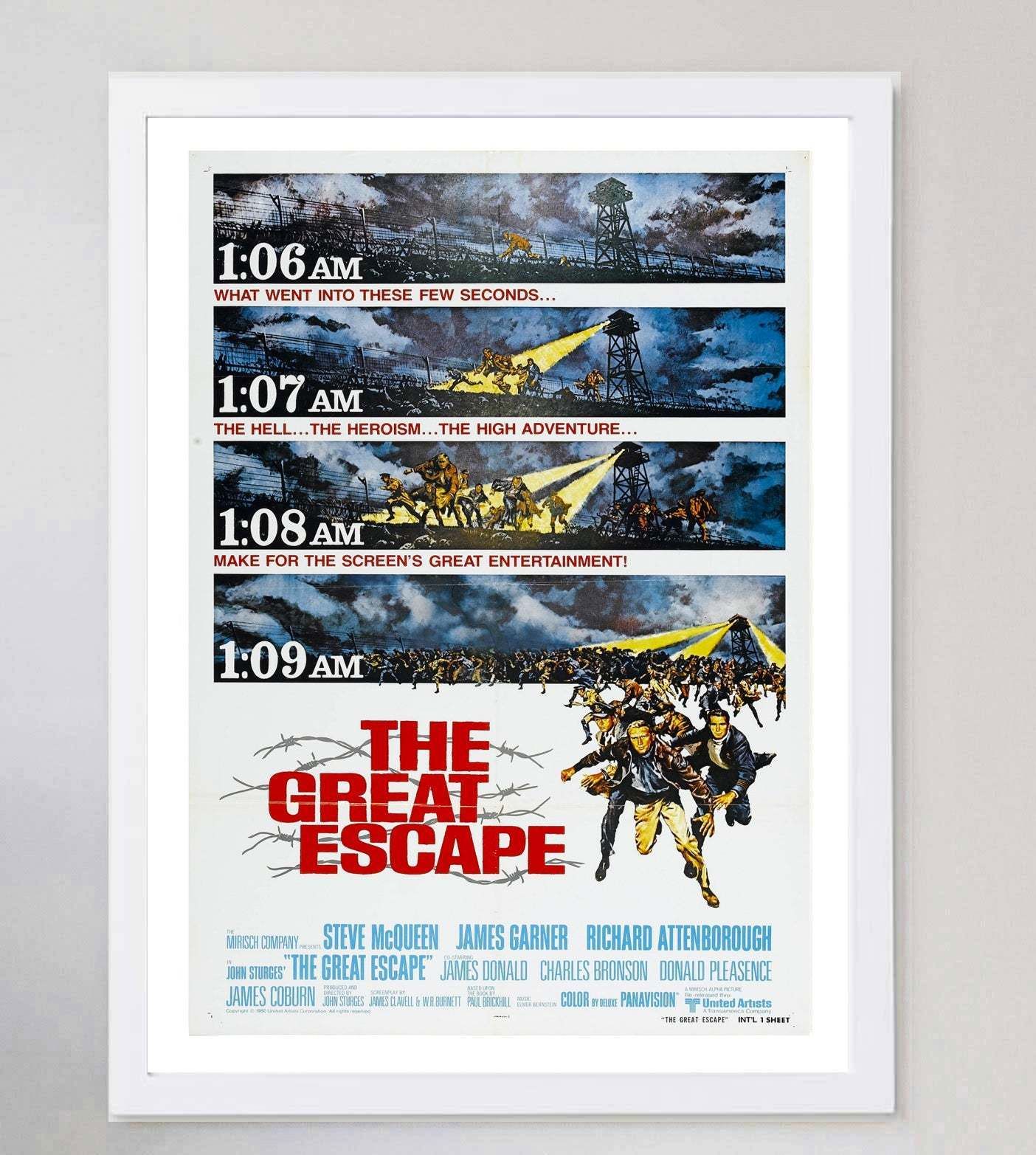 The Great Escape Original Vintage Poster photo for sale