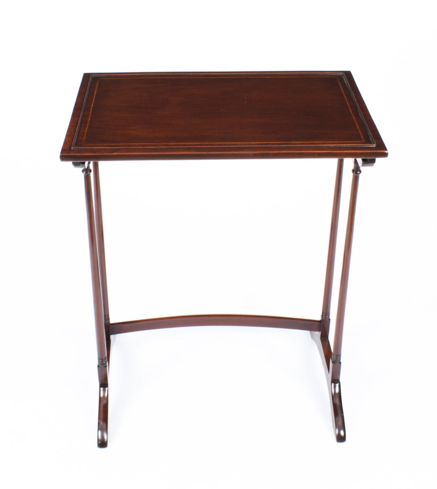 photo for sale Edwardian Mahogany Nest Of Four Tables Circa 1900