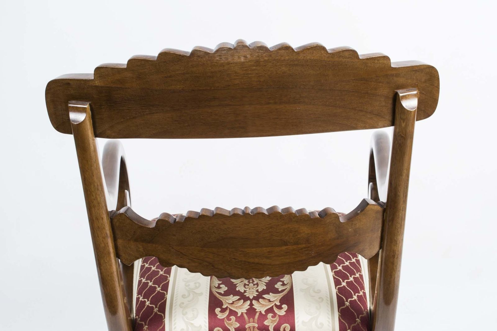 Furniture Pair Of English Regency Style Burr Walnut Armchairs photo