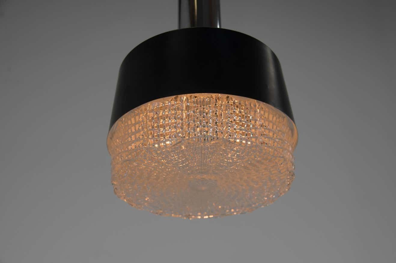 Mid Century Pendant By Napako, Czechoslovakia, 1970s photo for sale