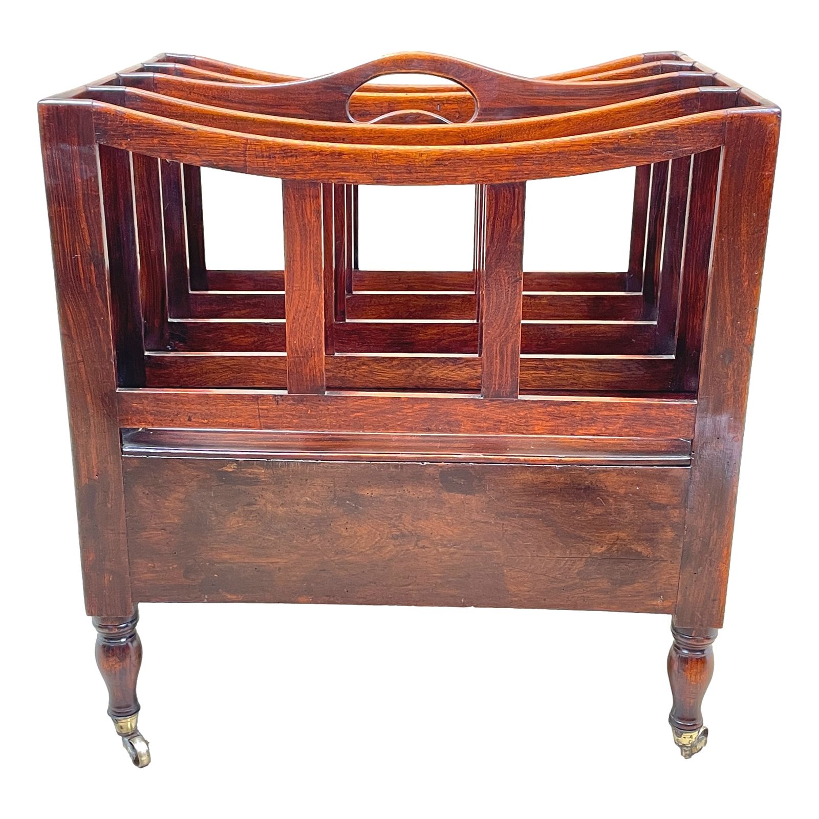 Regency Rosewood Boat Shaped Canterbury (England, Circa 1820) photo for sale