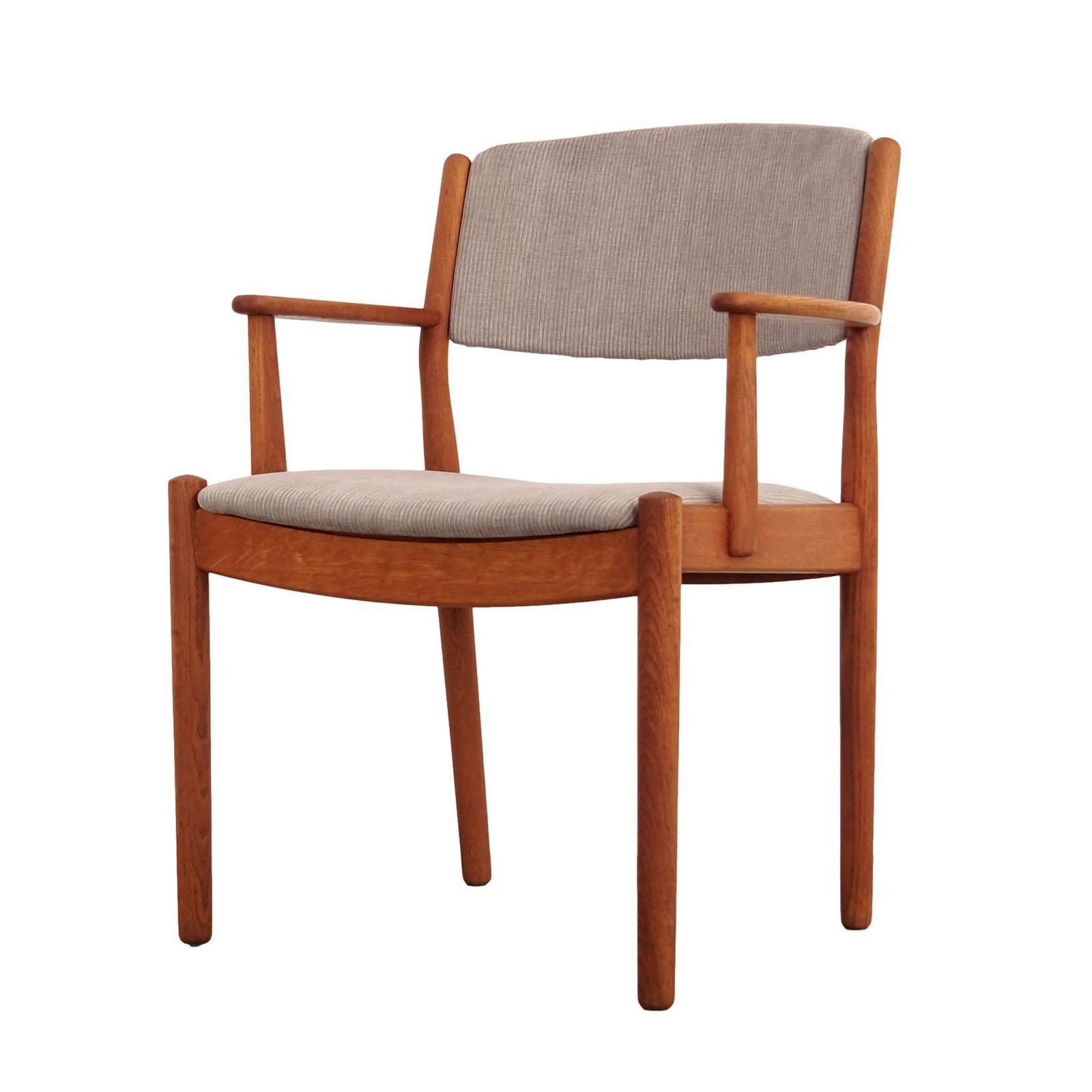 Oak Chair, Danish Design, 1960s, Designer: Poul M Volther, Manufacturing: Fdb