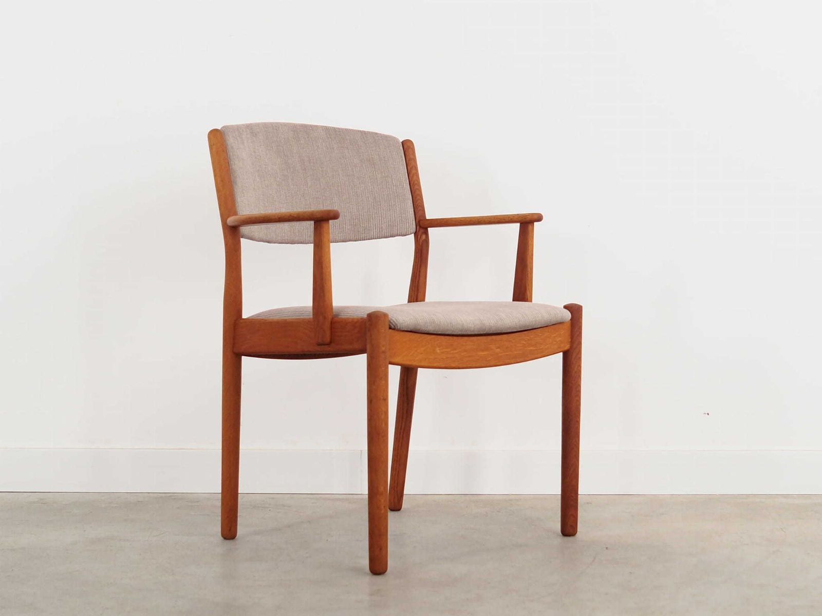 Oak Chair, Danish Design, 1960s, Designer: Poul M Volther, Manufacturing: Fdb photo vintage