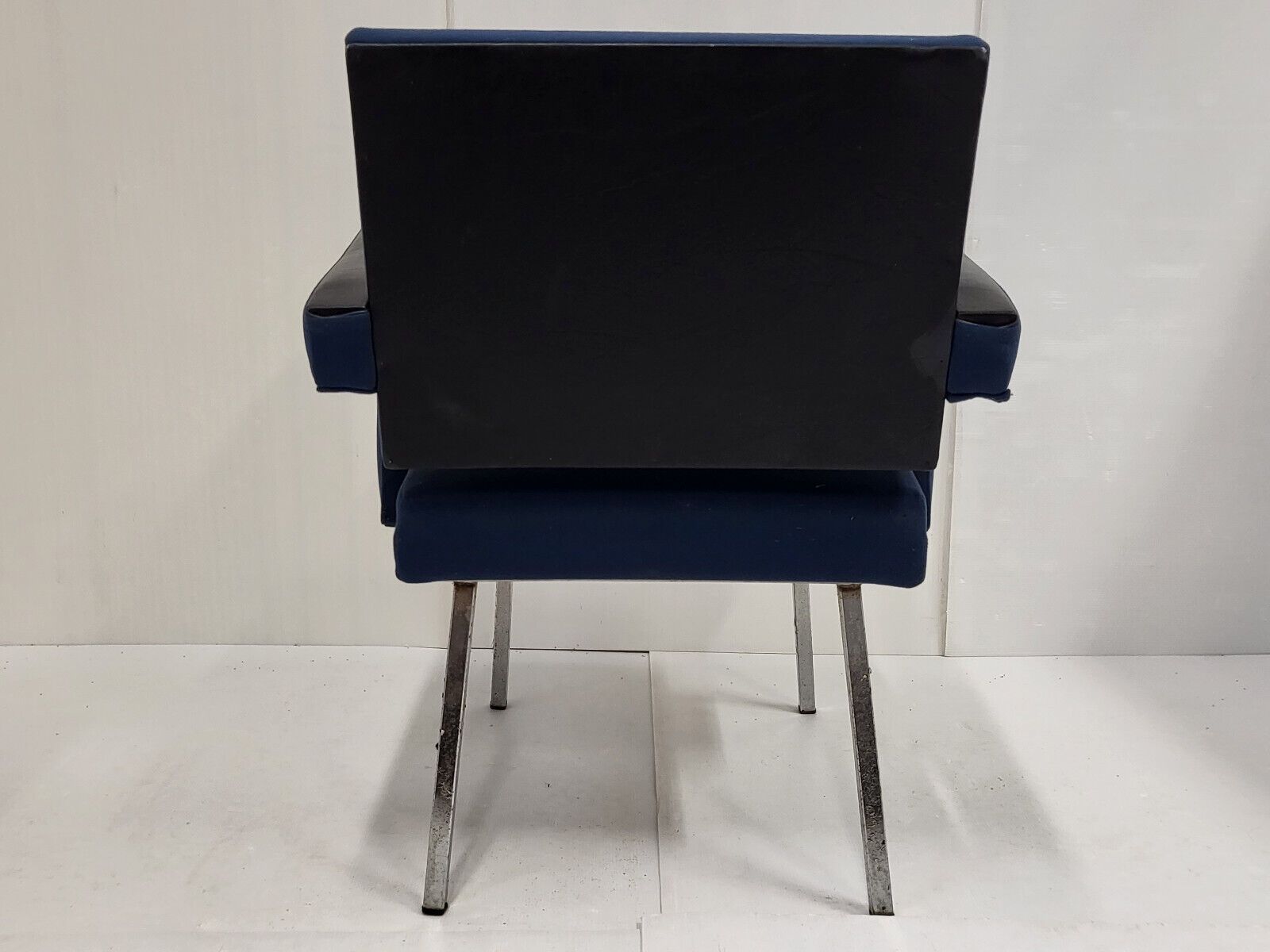 Paar "President" Fauteuils Van Jacques Adnet, Ca. Jaren 1950 photo vinterior