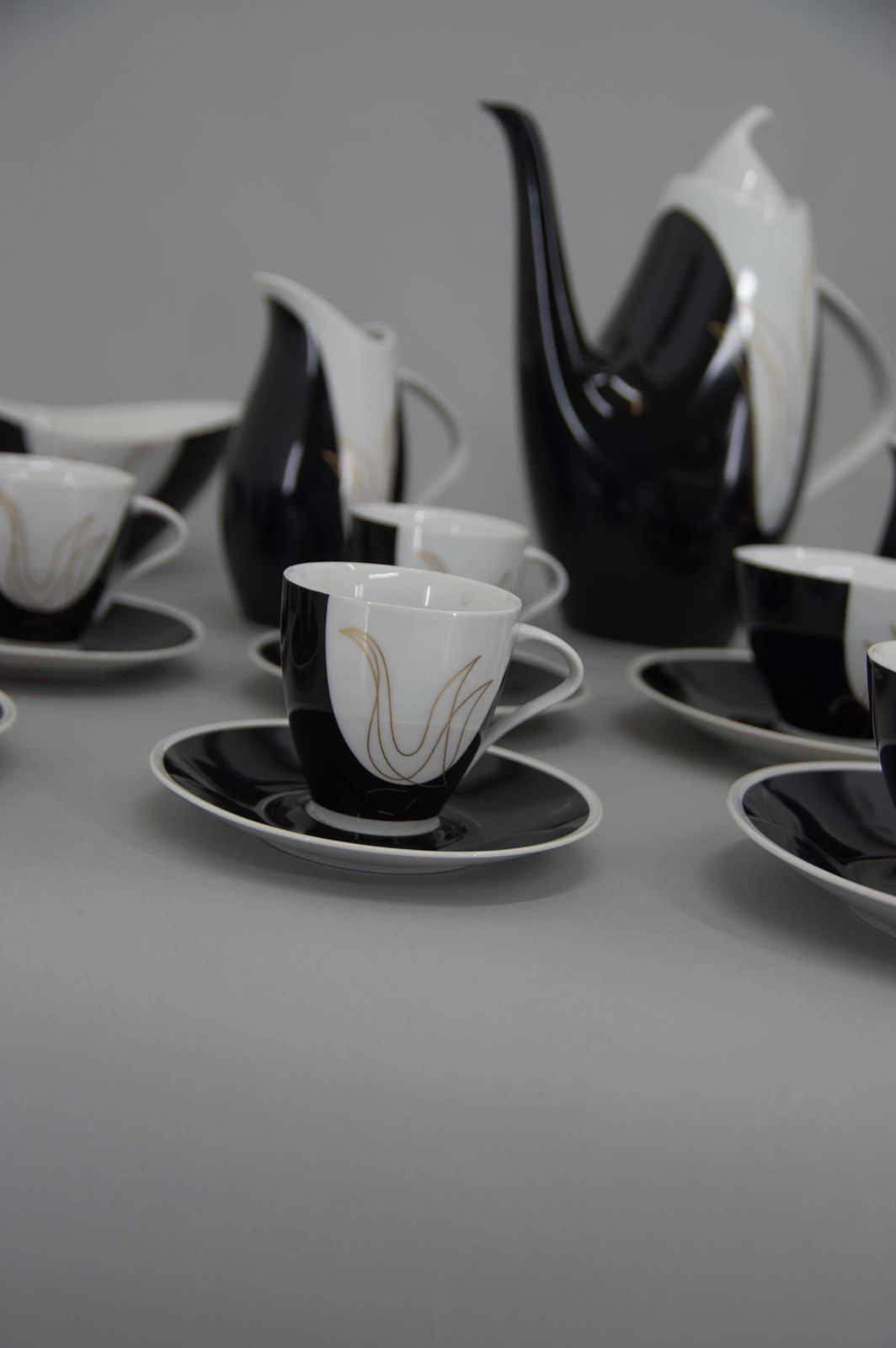 photo furniture Tea And Coffee Set "Elka" By Jezek For Brezova Pirkenhammer, 1960s